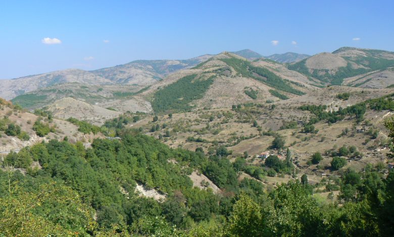 Планински обзор около град Кърджали